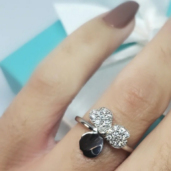 Tiffany & Co., Mini Paper Flowers Ring - Picture 11 of 11